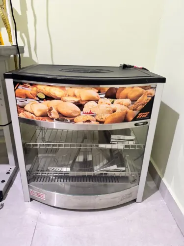 Estufa Salgado Vapor Abre na Frente 12 Bandejas Titã com Led