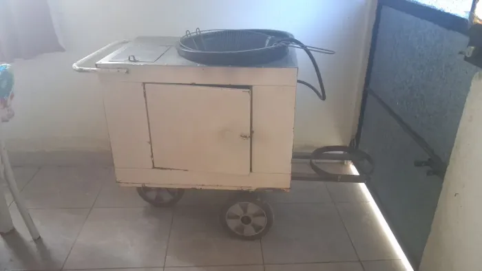 Carroça fritadeira 