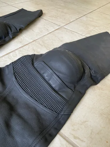 Calça Couro Motociclismo 