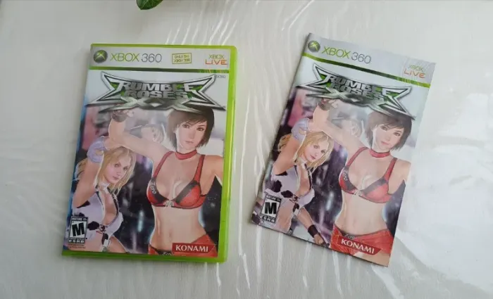 Jogo Rumble Roses Xx Xbox 360 Completo Cib Raro Excelente
