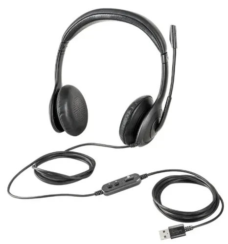 WHS 60 duo USB Headset biauricular USB INTELBRAS