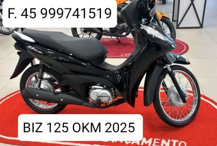 Biz 125 branca es 2025