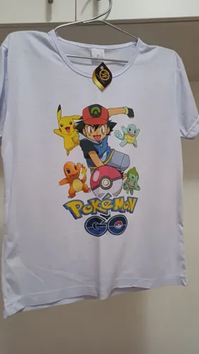 Camisa Baby look Pokemon