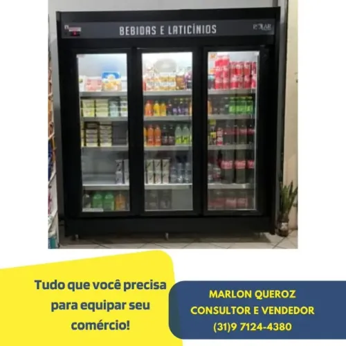 Expositor Auto Serviço 3 Portas Polar