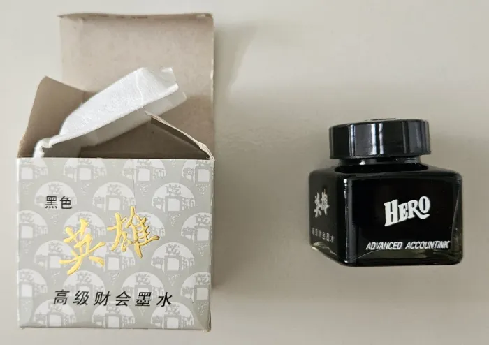 Tinta para Caneta Tinteiro Hero - Preto nova