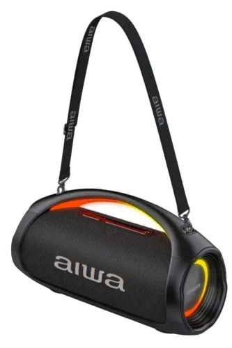 Caixa de som Boombox Plus Aiwa 1100W AWS544BT exclusiva lacrado produto novo