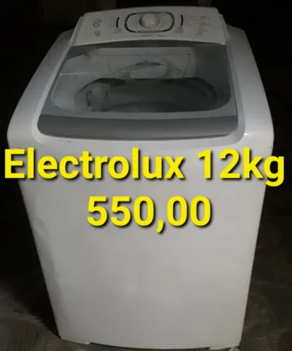 Máquina de Lavar Electrolux 12kg 110V ENTREGO HOJE