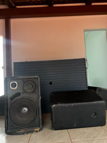 Par caixas passivas 12 polegadas