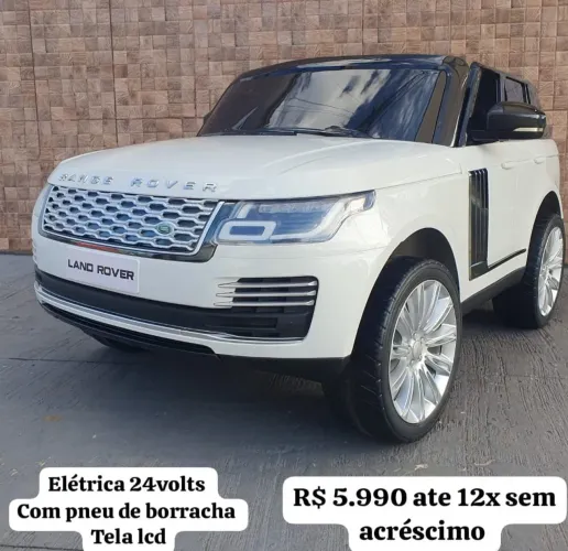 Carro elétrico infantil ranger rover 24volts