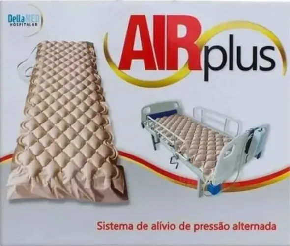 Colchão Pneumático Air Plus Anti-Escaras 220V Dellamed