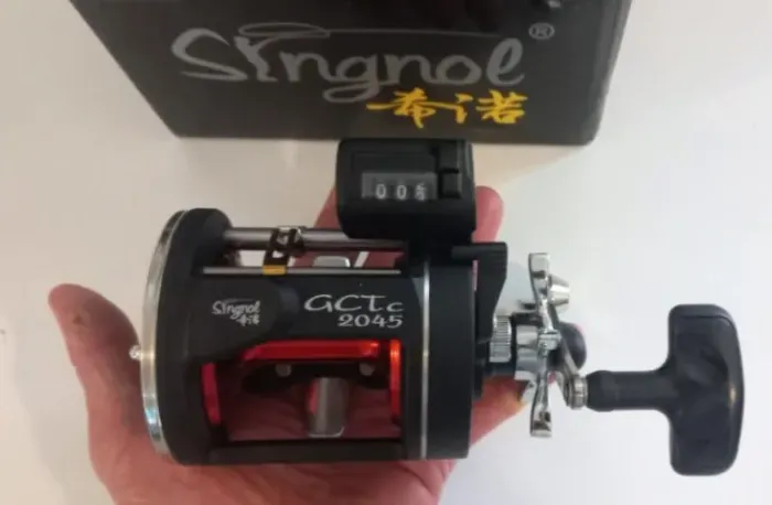 Carretilha Tambor Hengrun GCTC2045 pescaria de corrico e profundidade