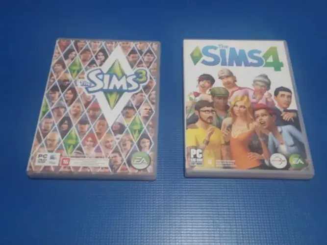 Lote de jogos The sims 3 e 4 mais pacote de expansão