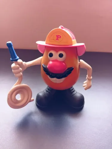 Brinquedo Sr. Cabeça de batata bombeiro