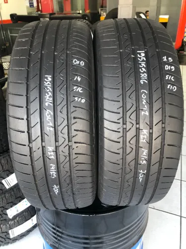 KIT 02 PNEUS 195/55R16 CONTINENTAL POWERCONTACT 2 87H (14/15)