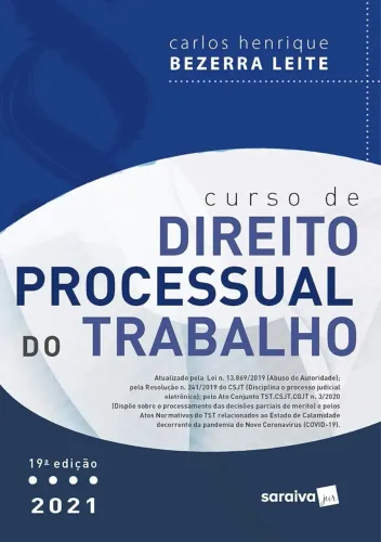 Curso de Direito Processual do Trabalho - Carlos Henrique Bezerra Leite