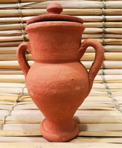 Quartinha de barro C/ e S/ asa
