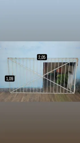 Portão tipo grade