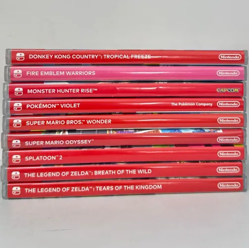 Jogos Nintendo Switch - semi usados aproveite