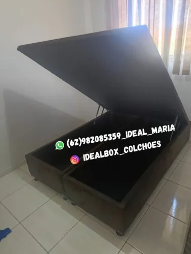 BOX BAÚ CASAL BIPARTIDO 138X188,