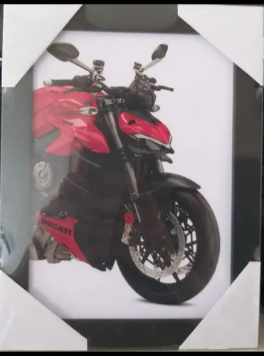 QUADRO DECORATIVO MOTOCICLETA DUCATI STREETFIGHTER V4S