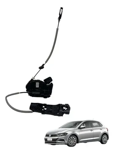 Fechadura Porta Traseira Esquerda Vw Volkswagen Polo Tsi 2018 2019 2020