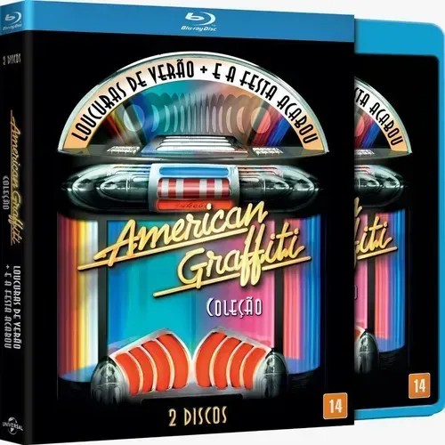 Blu-Ray American Graffiti- Duplo com Luva - George Lucas