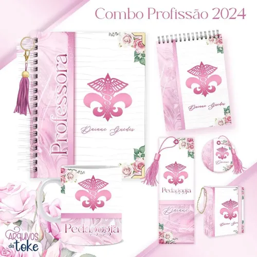 Kit Pedagoga - Caderno, Caneca e Mais!