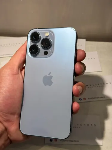 iPhone 13 Pro 128GB - Sierra Blue Semi Novo!
