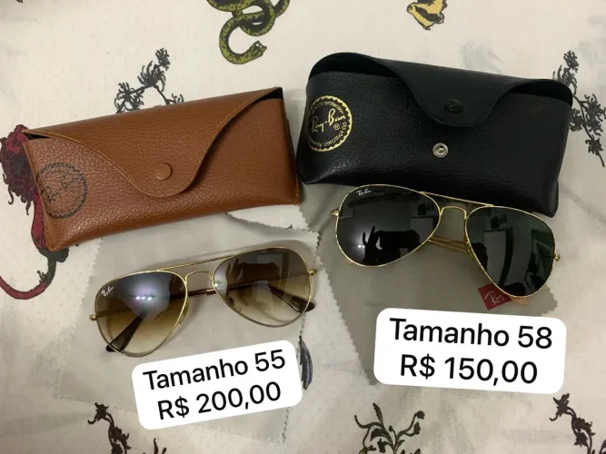 Ray-ban aviator original. Leia anúncio  