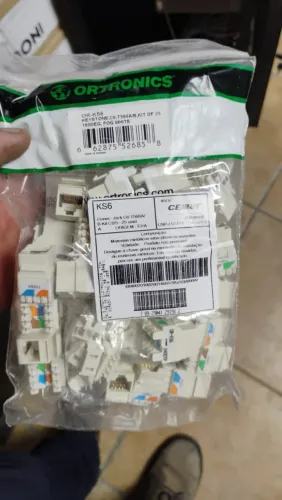 Conector keystone CAT 5e
