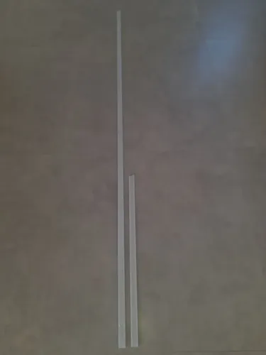 Perfil de embutir slim para fita de Led com 2m e com difusor<br>