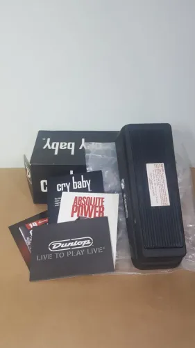 Pedal Dunlop Cry Baby GCB95 Wah Wah Clássico - Impecável, com caixa e manuais