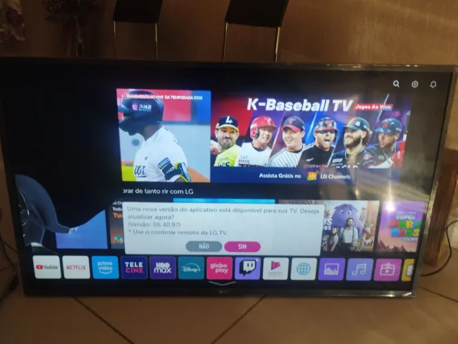 TV LG - Smart TV defeito tela