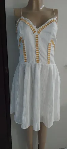 Vestido Morena Rosa Branco