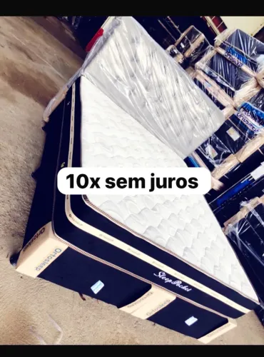 Cama box casal