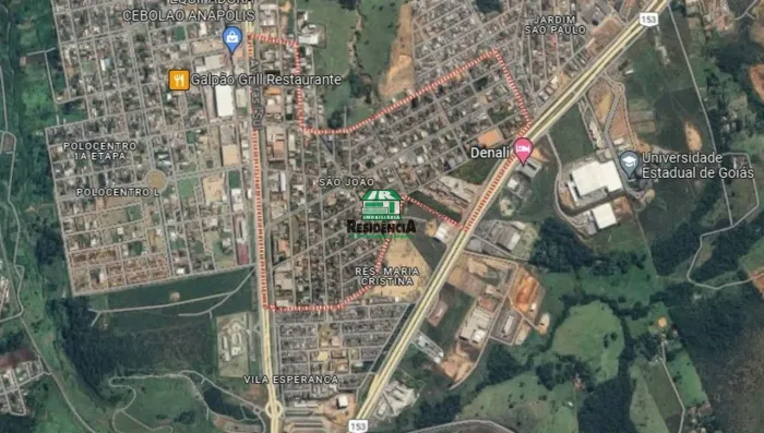 Área para venda no Bairro São João, Anápolis