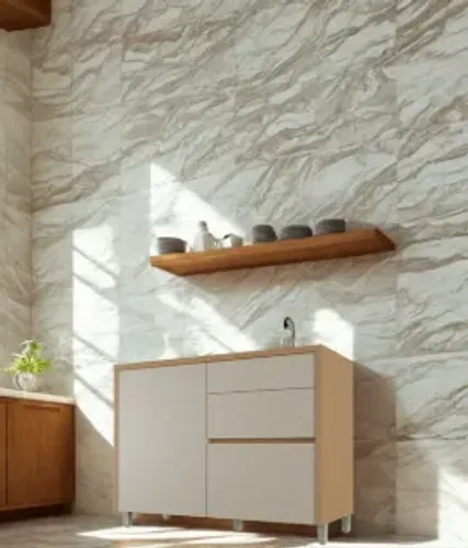 12X SEM JUROS - BALCÃO 1 PORTA E 3 GAVETAS | 100% MDF | LINHA CONDESSA