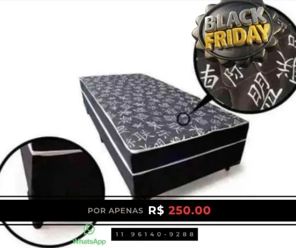 cama box solteiro