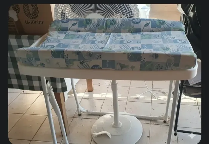 Trocador com banheira