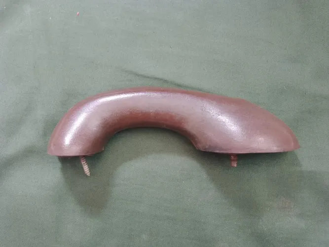 Puxador Fuscas antigo marrom 