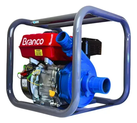 MOTOBOMBA BRANCO CENTRIFUGA B4T 716 A GASOLINA