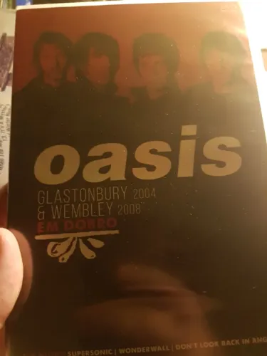 Dvd oasis - glasonbury 2004 & wembley (2008) live (lacrado)