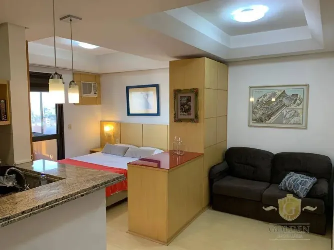 Apartamento com 1 dormitório para alugar, 34 m² por R$ 3.115,95/mês - Bom Fim - Porto Aleg