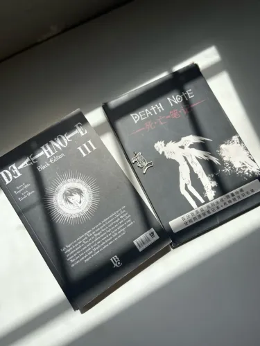 Death note - 2 por 1: caderno e mangá (negociável)