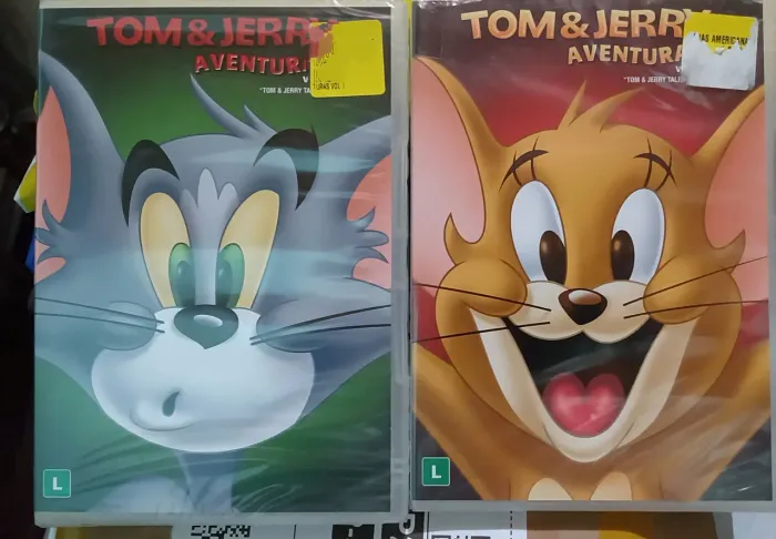 Tom & Jerry - Aventuras (DVD) Volumes 1 e 2 Originais (1 DESLACRADO)