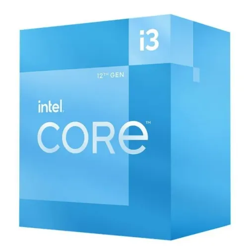 Processador Intel Core i3 12100 3.3GHz (4.3GHz Turbo), 12ª Geração, 48, LGA 1700