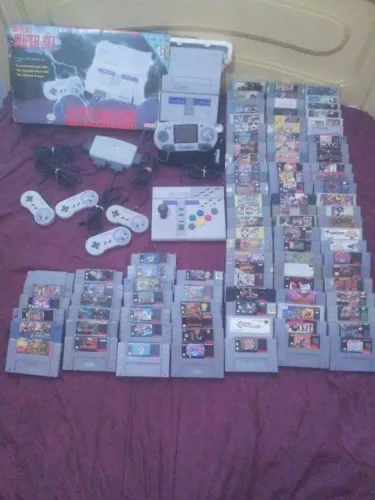 Vendo fitas de Super Nintendo (SNES) a partir de R$ 80,00.