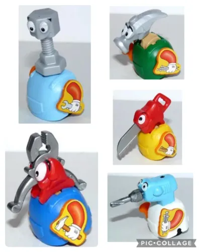 Kinder Ovo Ferramentas Infantil