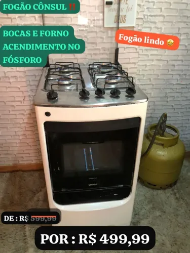 Fogão Consul seminovo