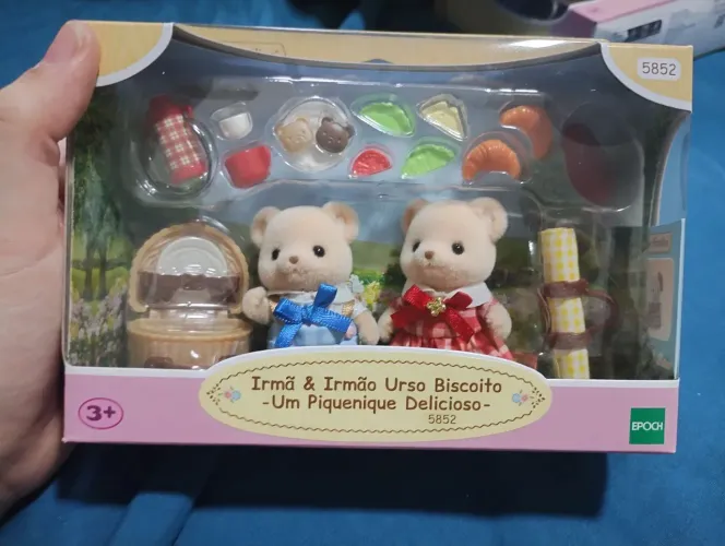 Sylvanian families irmãos ursos